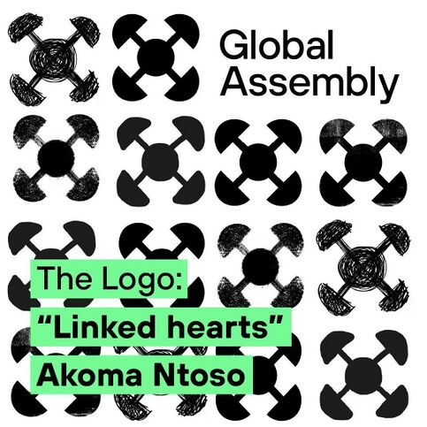 The Logo: "Linked hearts" Akoma Ntoso