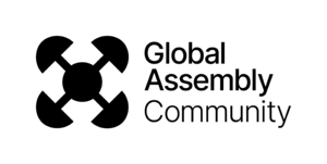GA Community Logo CMYK Black